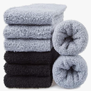 Mens Fuzzy Socks, Warm Winter Fluffy Cozy Slipper Fleece Socks for Men