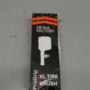 Detail Factory - ProGrip XL Tire Brush - Ergonomic ProGrip Handle - Stiff Synthetic Bristles to Cut Through Grime - Grey and Black (Gray)