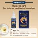 UNIPAWS Pet Tear Stain Remover & Eye Area Cleaner  Vet-Recommended Grooming Solution for Dogs & Cats  Reduces Stains, Comforts Watery, Itchy Eyes  Probiotic & Plant-Based Formula, 5.1 fl oz