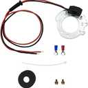Replacement Electronic Ignition Conversion Kit 1244A Ignitor Compatible with Ford 4 Cyl