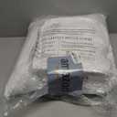 18x18 Decorative Throw Pillow Inserts-Down Feather Pillow Inserts-Square-Cotton Fabric-Set of 2-White.