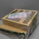 9 IN 1 Bamboo Foil and Plastic Wrap Organizer for Kitchen Drawer, Plastic Bag Organizer Organization and Storage, Food Storage Bag Organizer with Labels for Quart Gallon Snack Sandwich Bag (Natural)