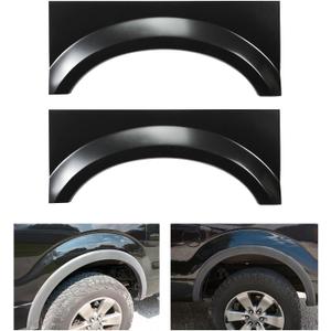 HECASA Bed Wheel Arch Rust Repair Panel Compatible with 1999-2007 Ford F250 F350 F450 F550 Pickup Truck Rear Upper Quarter Patch Replacement Driver & Passenger Side
