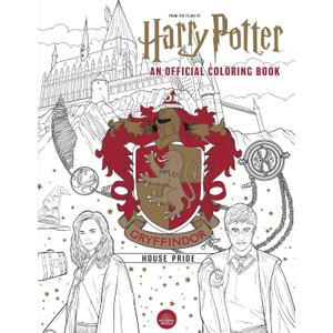 Harry Potter: Gryffindor House Pride: The Official Coloring Book: (Gifts Books for Harry Potter Fans, Adult Coloring Books)