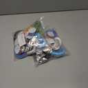 2 x 60 Pcs Autism Awareness Accessories Bulk Include 30 Puzzle Pieces Bracelet Silicone Wristband and 30 Button Badges Pins Special Autism Education for Adult Teens Motivational Party Supplies (blue)