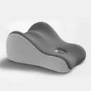 7 in 1 Couples Butt Cushion for Pregnant Furniture Position Couples Pillow Suitable for Home Use, Ideal for Sitting and Lying, Foam Pillow Modern and Simple Style - Black Grey