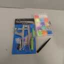 Kamtop Snaps and Snap Pliers Set, 120 Sets T5 Plastic Snap Buttons 15 Color, Snap Fasteners Press Pliers Snaps Starter Setter Tool for Clothes Sewing Bibs Rain Coat DIY Crafting