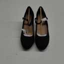 DREAM PAIRS Women's Pumps Close Toe Classic High Heels Round Toe Comfortable Low Platform Mary Jane Dress Shoes (10)