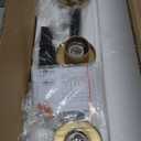 Emliviar 3-Light Bathroom Vanity Light Fixtures - Black and Gold Finish with Clear Glass, YCE238B-3W BK+BG