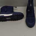 DREAM PAIRS Boys Girls Winter Snow Boots Slip Resistant Outdoor Cold Weather Boots with Faux Fur Lining (6 Big Kid, Blue)