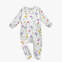 Sweet Freesia White Baby Boys Sleep 'N Play Footies Cotton Girls Romper Babysuits Sleeper Pajamas 3M