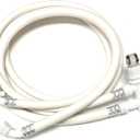 Shark Industrial 6 FT Countertop Dishwasher Fill and Drain Hose Kit with faucet adapter for all major brands (6)