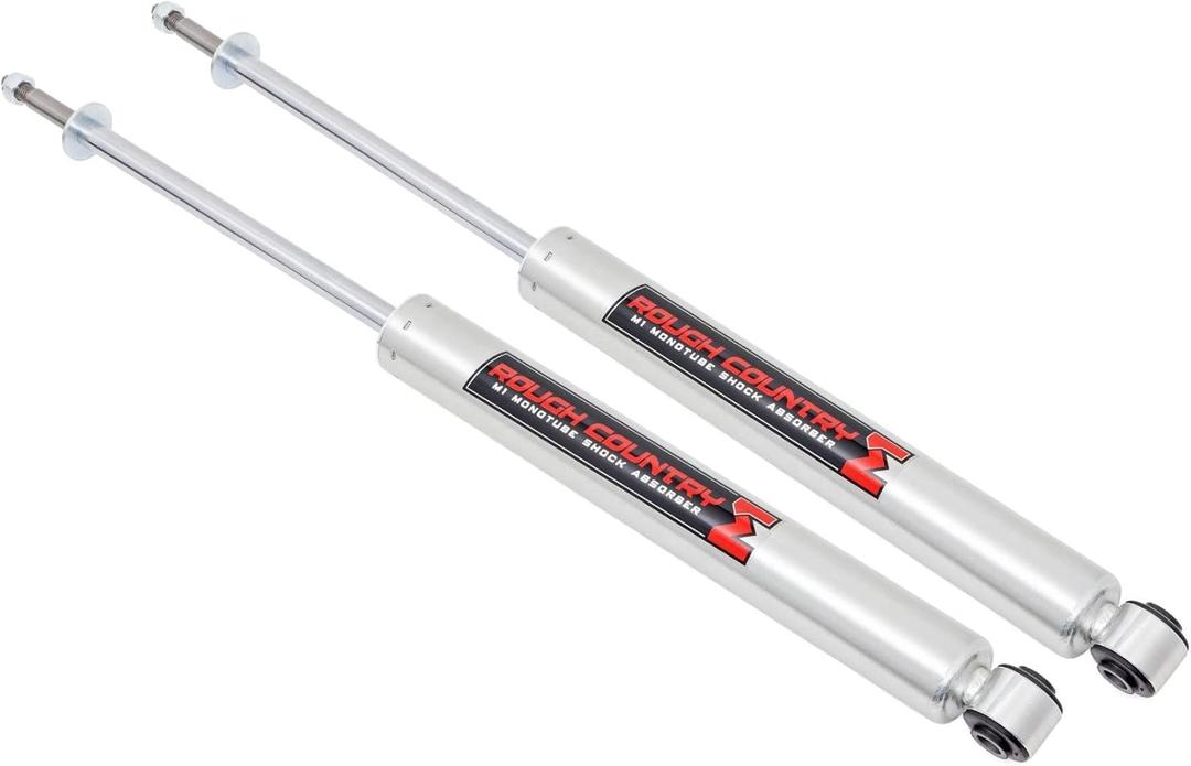 Rough Country 0-2" M1 Rear Shocks for 05-23 Toyota Tacoma - 770761_N