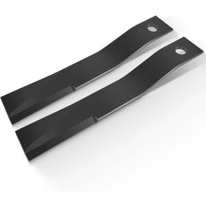 Yoursme for Bush Hog Blades 7556, 2PCS Replacement Blades for Bush Hog Rotary Cutter, Compatible with Models 7556BH WP7556 12512907, CCW Rotation 27-3/4 Length 1/2 Thick, 2 Blades Set
