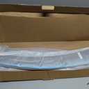 Window Visors Compatible with 2008-2012 Accord Sedan 4-Door Smoke Tint with Chrome Trim Outside Mount Tape On/Clip On Style PVC Wind Sun Rain Guard Vent Deflector