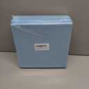 homyfort 11x11 Inch Storage Cube Bins, Fabric Cube Storage Organizer Baskets Box with Handles for Organizing Clothes, Toys, in Pantry, Closet Shelf, Nursery, Kids Room (Blue)