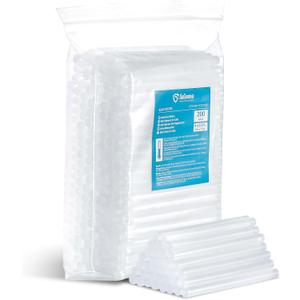 Mini Glue Gun Sticks, GoGonova 200 Pcs Clear Mini Glue Sticks, 0.27" Diameter and 4" Long Hot Melt Glue Sticks - Compatible with Most Mini Glue Guns