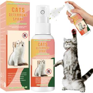 Tetra Cat Deterrent Spray, Natural No Scratch Spray for Cats Keep Off Cats and Kittens Scratching Furniture, Sofas, Rugs, Curtains, Plants, Safe & Effective, 100ml