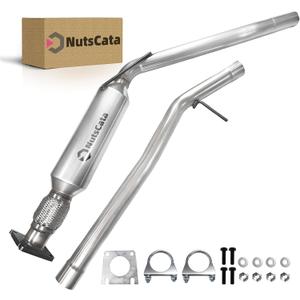 Catalytic Converter Direct-Fit Compatible with 2008-2010 Dodge Grand Caravan, 2008-2010 Chrysler Town Country, Volkswagen Routan 2009-2010 3.3L 3.8L V6 EPA Compliant Replace OEM 47846 643032 493615