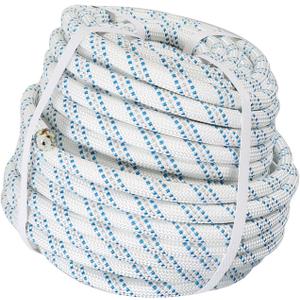 findmall 5/8in Rope 150ft 11250 Lbs Double Braid Polyester Pulling Rope Bull Rope for Pulling Trees Arborist Rope 5/8