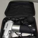 Muscle Massage Gun, Quiet Deep Tissue Massage Gun for Athletes Percussion Massager Handheld for Soreness U3 Silver