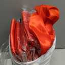 100 PCS Red Satin Chair Sashes, Red Chair Sash Satin Chair Cover Back Tie Supplies Chair Sashes Bows for Party Ceremony Banquet Chairs Decoration