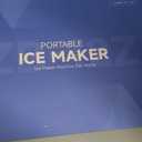 Ice Makers Countertop, 9 Ice Cubes in 6 Mins Portable Ice Maker, 2 Sizes of Bullet Ice (S/ L) Small Ice Machine for Home Kitchen Camping (Onyx)