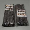 2 x Heatless Hair Curler Overnight Curl Rods for All Hair Types, Healthy and Stylish Heatless Curling Set jumbo heatless hair curler to sleep in Heatless Hair Curlers (Brown, Medium)