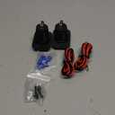 Nilight 2 Pack Car Cigarette Lighter Socket DC 12V Waterproof Power Outlet Adapter Replacement with Terminals Wires and Screws for Marine Boat Motorcycle, Boat, Car,Truck, RV, ATV