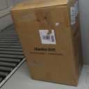 Hanke 20 Inch Expandable Carry On Luggage with Cup Holder 22x14x9 Airline Approved, Top Opening Hard Shell Suitcases with Wheels, Carry-On Travel Suitcase Trunk Luggage with Lock, Interstellar Blue