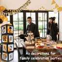Graduation Decorations 2026 Set of 4 Boxes with 20pcs Balloons and Letters 2026 GRAD So Proud of You - Class of 2026 Party Supplies for High School & College Celebrations