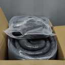 MAXYOYO Japanese Floor Mattress Futon Mattress, 4" Thicken Tatami Mat Sleeping Pad Foldable Roll Up Mat Boys Girls Dormitory Pad Kids Floor Lounger Pillow Bed, Black, Full