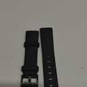 Bands for Moonswatch Watch Rubber for Omega x Swatch MoonSwatch 20mm Rolex Seiko Watch Silicone Men with Stainless Steel Replacement Bracelet Original Bracelet Omega x Swatch MoonSwatch Speedmaster (Black-black buckle)