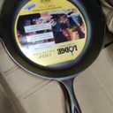 Lodge Seasoned Cast Iron Skillet - 12 Inch Ergonomic Frying Pan with Assist Handle