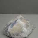 24 inch Vintage Ceramic Table Lamp with 5FT Cord - Single Farmhouse Rustic Bedside Lamp with Natural Textured Finish, Nightstand Lamps for Living Room, Bedroom, End Table Beige