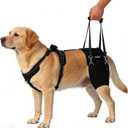 Dog Hip Brace for Hip Dysplasia & Arthritis - Adjustable Support Wrap with Removable Pads, Lifting Handle & Stabilizing Straps for Large Medium Dogs - Relief for Pain, Weakness & Lameness(L)