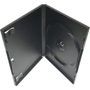 Standard Black Single DVD Case - 10 Pack