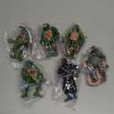 4.7" Turtles Action Figures 6PCS Figure Bundle Toys Collection Birthday for Kids