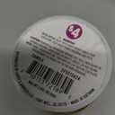 Sprayed Glass Candle W/Metal Lid White 7 Pack