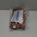 Malier Dog Winter Coat, Reversible Fleece Dog Cold Weather Coats, Windproof Warm Snow Puppy Jacket Vest Pet Clothes for Small Medium Large Dogs (Brown, Large)