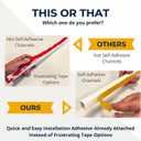 Cord Hider, Wire Cover, Cord Covers Wall Mounted TV, Cable Hider, 315 in Paintable White Raceway Kit, Electrical Cords Concealer, Cable Management, Hide Cords Wall, Wire Molding, Adhesive Channel