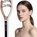 CXGRISE Wireless Facial Massager, 3D Roller Electric Facial Roller, Rechargeable V-Shape Sculpting & Puffiness Relief Tool, Face Roller Lymphatic Drainage for Home & Travel Use (Roller)
