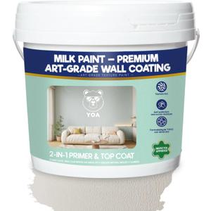 YOA Sheepskin Texture Wall Paint, Apricot Gray 1 Gallon, For Walls and Ceilings – DIY Wall Repair and Decorative, Finish for Living Room Bedroom Hallway, 128 Fl Oz