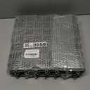 12 Pack 12" x 12" Non-Slip Drainage Mats, Soft PVC Splicing Modular Cushion Mat, Rubber Floor Interlocking Mat for Pool Shower Bath Kitchen Cushion Tiles Bathtub Mats - Waterproof (Gray)