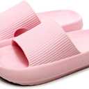 rosyclo Cloud Slippers for Women and Men, Pillow House Slippers Shower Shoes Indoor Slides Bathroom Sandals, Ultimate Comfort, Lightweight, Thick Sole, Non-Slip, Easy to Clean, Size 36-37, 6-7 Women/4.5-5.5 Men
