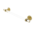 Allied Brass CV-41-30 Clearview Collection 30 Inch Towel Bar, Polished Brass