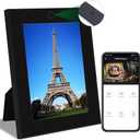 Hidden Spy Camera No Needed WiFi Nanny Cam with Motion Detection 1080P FHD Photo Frame Camera for Home Surveillance Picture Frame Security Cameras No Audio