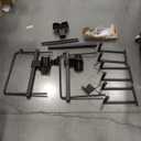 UAT Sherpa 2.0 Durable Lightweight Aluminum Compact 2 Bike Transporting Hitch Rack with Cable Lock & Foldable T