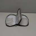 FYY Electronic Organizer, Large Travel Cable Organizer Bag Pouch Electronic Accessories Carry Case Portable Waterproof Double Layers All-in-One Storage Bag for Cable, Cord, Charger, Phone, Dark Grey