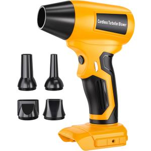 Taingwei Cordless Leaf Blower for Dewalt 20V Battery - High-Speed, Brushless Motor, 130,000 RPM, Lightweight Handheld Design for Leaves, Dust, Snow, Lawn Care, Patio Cleaning(Battery Not Included)